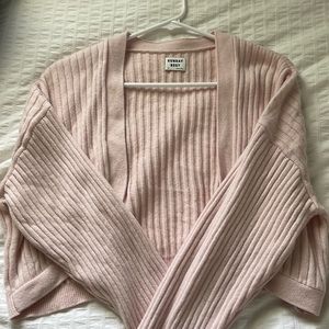 Sunday’s Best pink cardigan